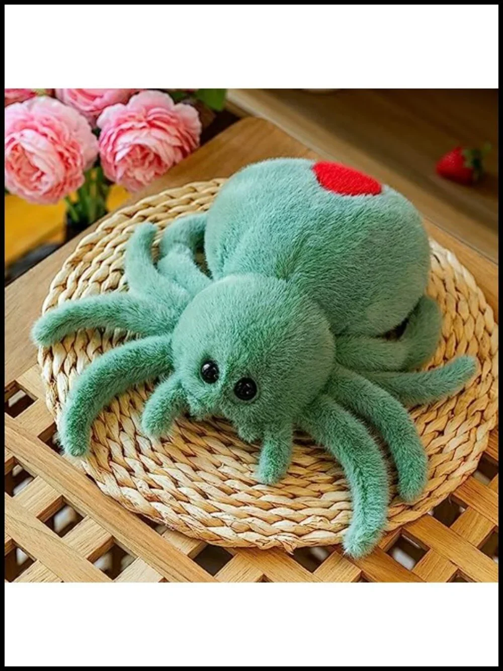 Cute Kawaii Spider Stuffed Animal Toy 10 Inch Soft Plush Halloween Gift